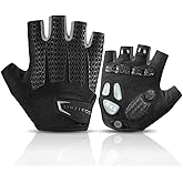 ROCKBROS Winter Cycling Gloves Winter Bike Gloves with Full Finger Windproof Anti-Slip Thermal Gloves for Cycling,Biking,Running Blue