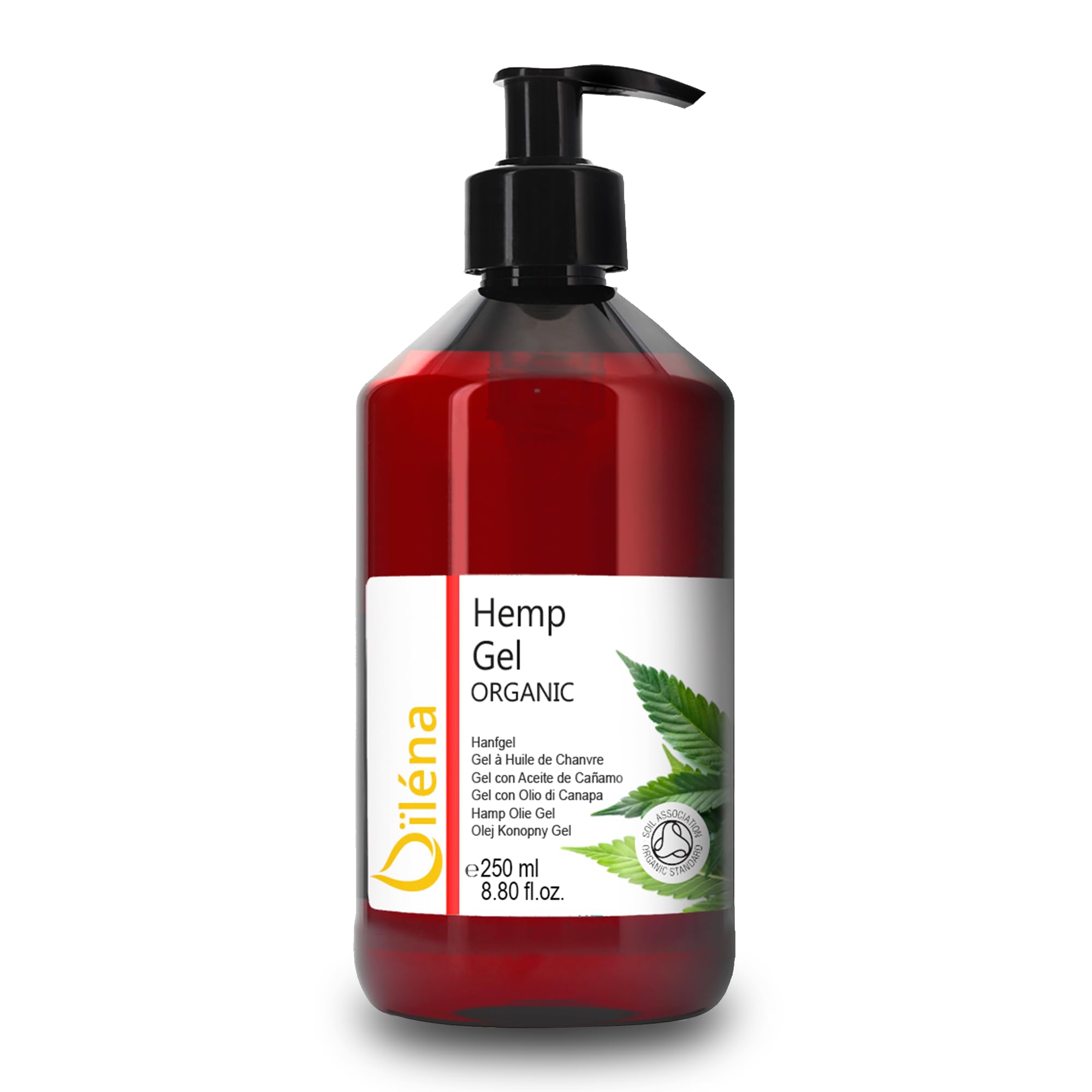 Oïléna - Vegan & Cruelty-Free Massage Gel | Natural Balm for Stretch Marks | Enhanced with Essential Oils | Fast Absorbing & Non-Greasy | Chemical Free, Green, 250 ml Pack of 1