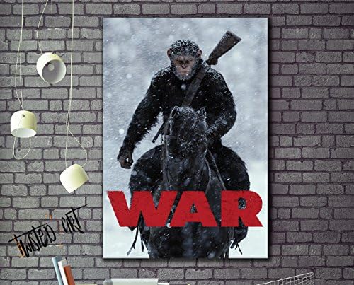 Planet Of The Apes Movie Box Framed Canvas Art Print - Movie Print - Wall Hanging