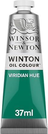 Winsor & Newton Winton Oil Colour Viridian Hue 37ml Tube