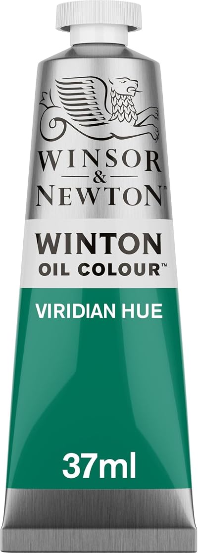 Winsor & Newton Winton Oil Colour Viridian Hue 37ml Tube