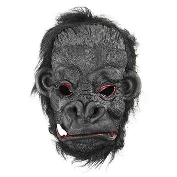 Amazon なりきりマスク リアル 仮面 マスク ゴリラ かぶりもの
