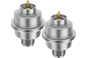 2Pcs Propane Fuel Filter F273699 Replacement, Propane Filter for Mr. Heater Buddy，Durable Zinc Alloy and Brass Core for Big &