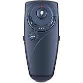 Replacement Remote Control for Hampton Bay Ceiling Fan UC7083T | 3 Speed Control, Light Dimmer, Wall Mount Only Remote, No Reverse, Simple to Setup