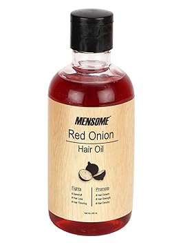 MENSOME Red Onion Hair Oil For Hair Growth And Hair Fall Control,Men and Women (200 ml)