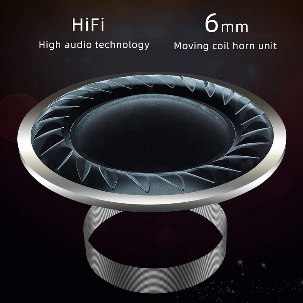 Zimrio Ecouteurs Sport sans Fil Bluetooth avec écouteurs Intra-Auriculaires stéréo avec boîtier de Chargement Casques et écouteurs