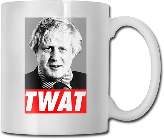Anti Boris Johnson Unique Ceramic Novelty Holiday Christmas Handmade Mug For Men And Women Tea Mug Coffee Cups 11oz Suitable For Office And Home Perfect For A Great Gift Amazon Co Uk Kitchen