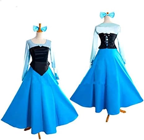 Amazon リトル マーメイド アリエル 風 ワンピース コスチューム レディース S Ariel コスプレ 仮装 通販