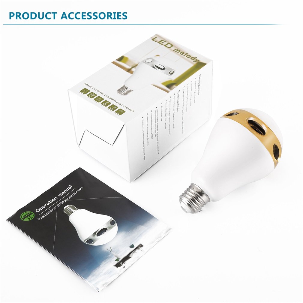 smart music lighting speaker manual