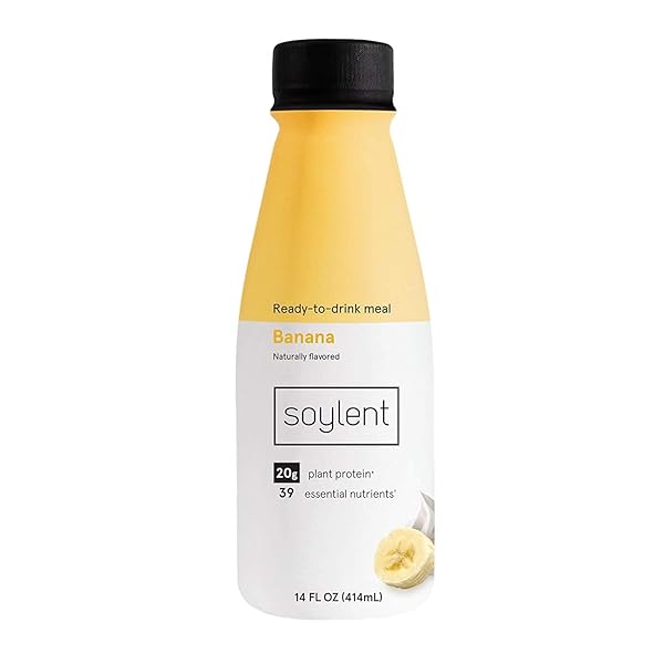 SOYLENT BANANA PLANT PROTEIN MEAL REPLACEMENT SHAKE, 14...
