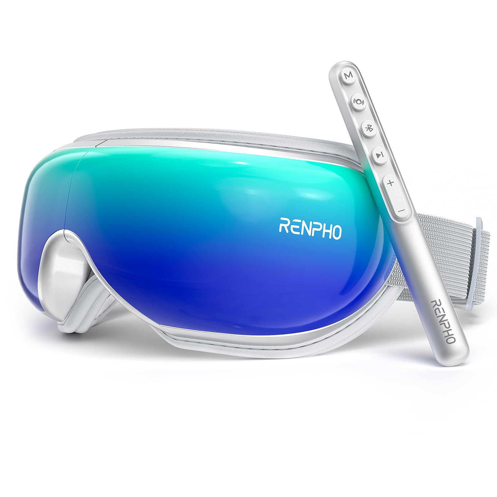 RENPHO Eyeris1 Eye Mask with Heat, Remote Control, Bluetooth Music