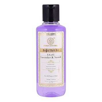 Khadi Natural Ayurvedic Bath Oil, 210ml