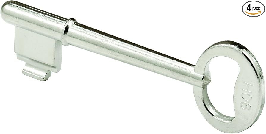 Defender Security E 2293 R Diecast Vintage Lock Bit Key With H 06