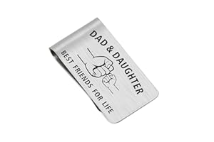 Emideary Money Clip for Men, Stainless Steel Front Pocket Wallet