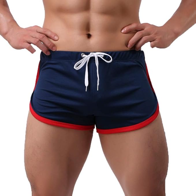 DIOMOR Athletic 3'' Inseam Bodybuilding Shorts for Men Fitness Stretch