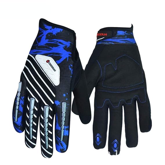 MISS&YG Herbst-und Winterprofessionelle Motorradhandschuhe kühlen Langlaufhandschuhe