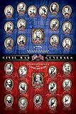 Civil War Generals Poster 24 x 36in