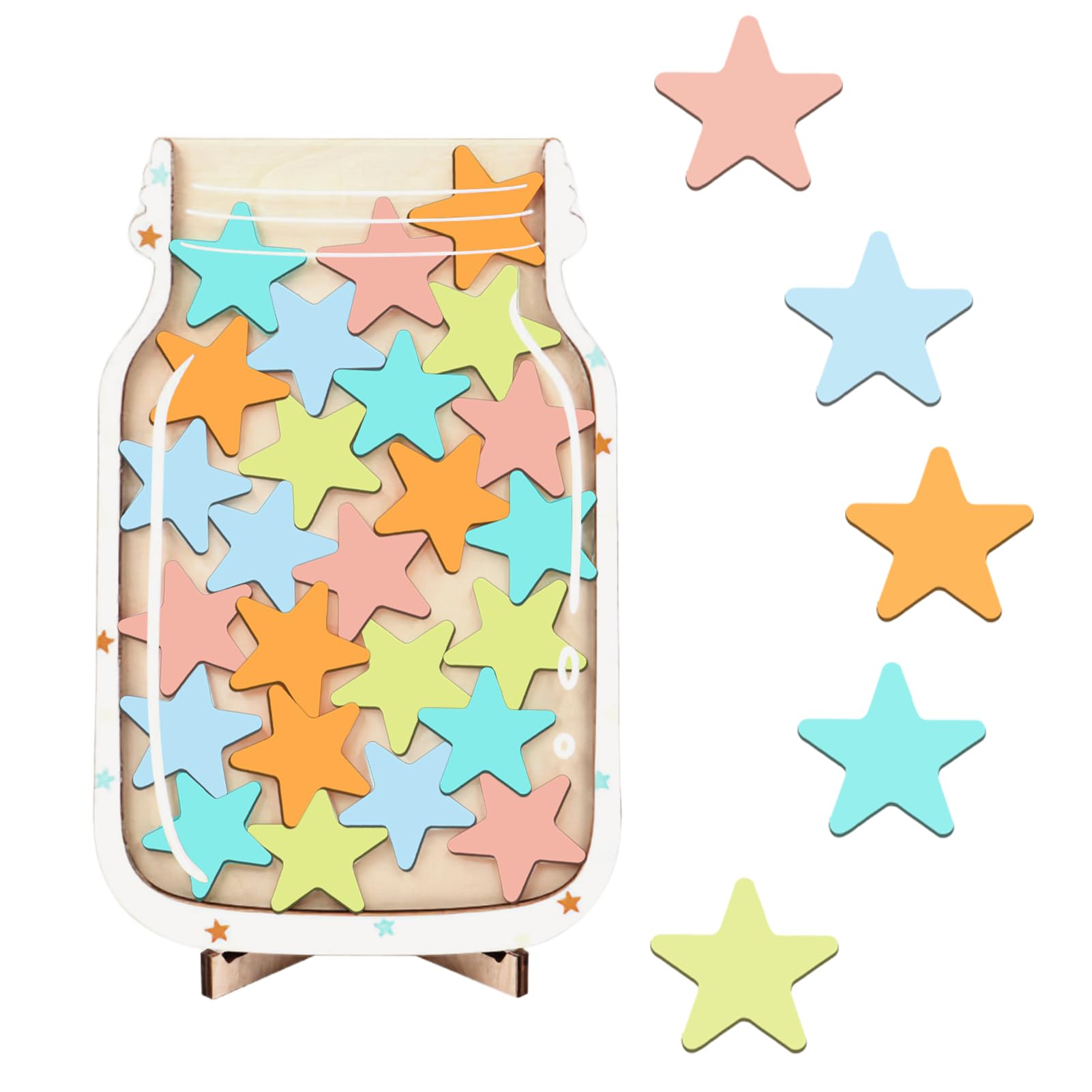 Reward Jar, Reward Charts for Children Behaviour Classroom Reward Jar with Stars Reward Jars for Children Home School Classroom Reward Chartreward Chart