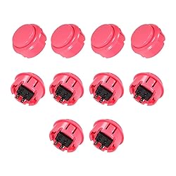 uxcell 30mm Mounting Hole Momentary Game Push