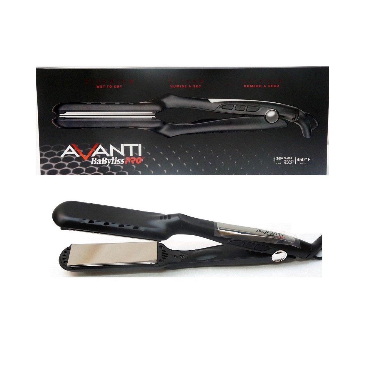 babyliss avanti titanium flat iron