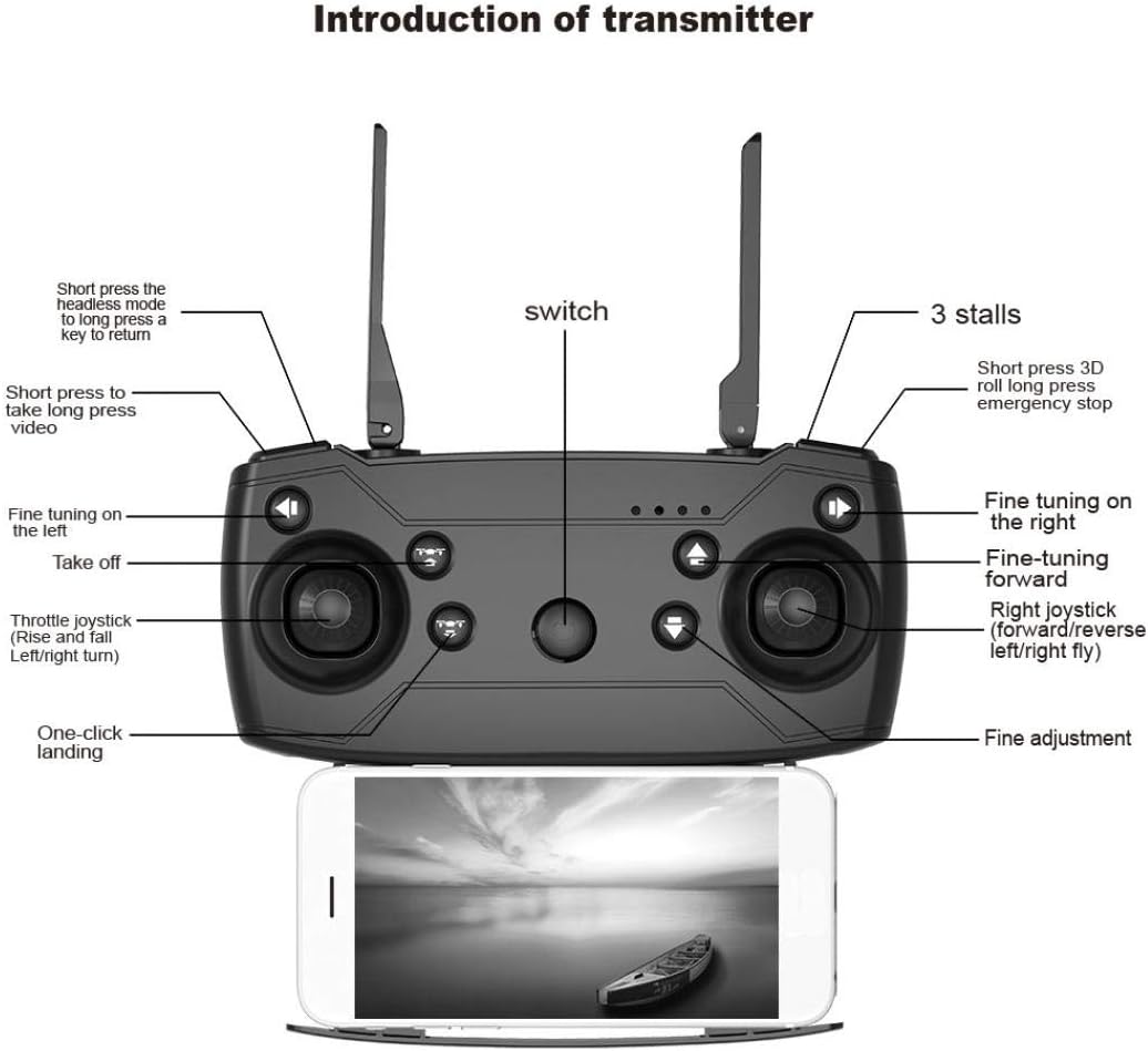 x12 wifi fpv rc drone