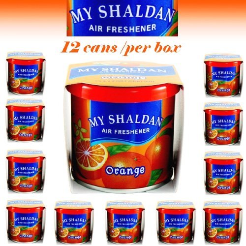My Shaldan Air Freshener Orange Scent (D41OR) - QTY. 12 Cans by MY SHALDAN CLASSIC AIR FRESHENER