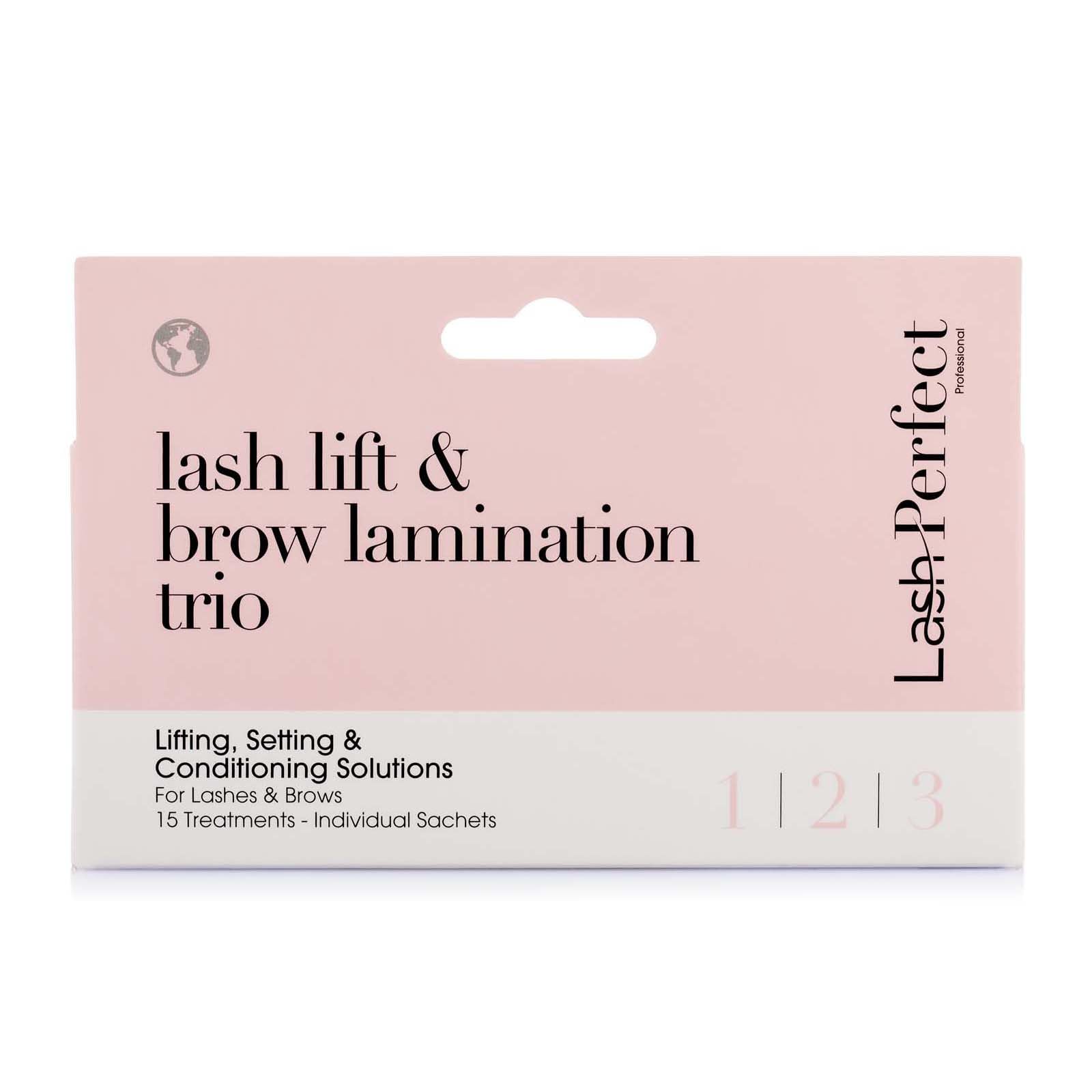 Lash Perfect Lash Lift Lifting, Setting and Moisturising Trio