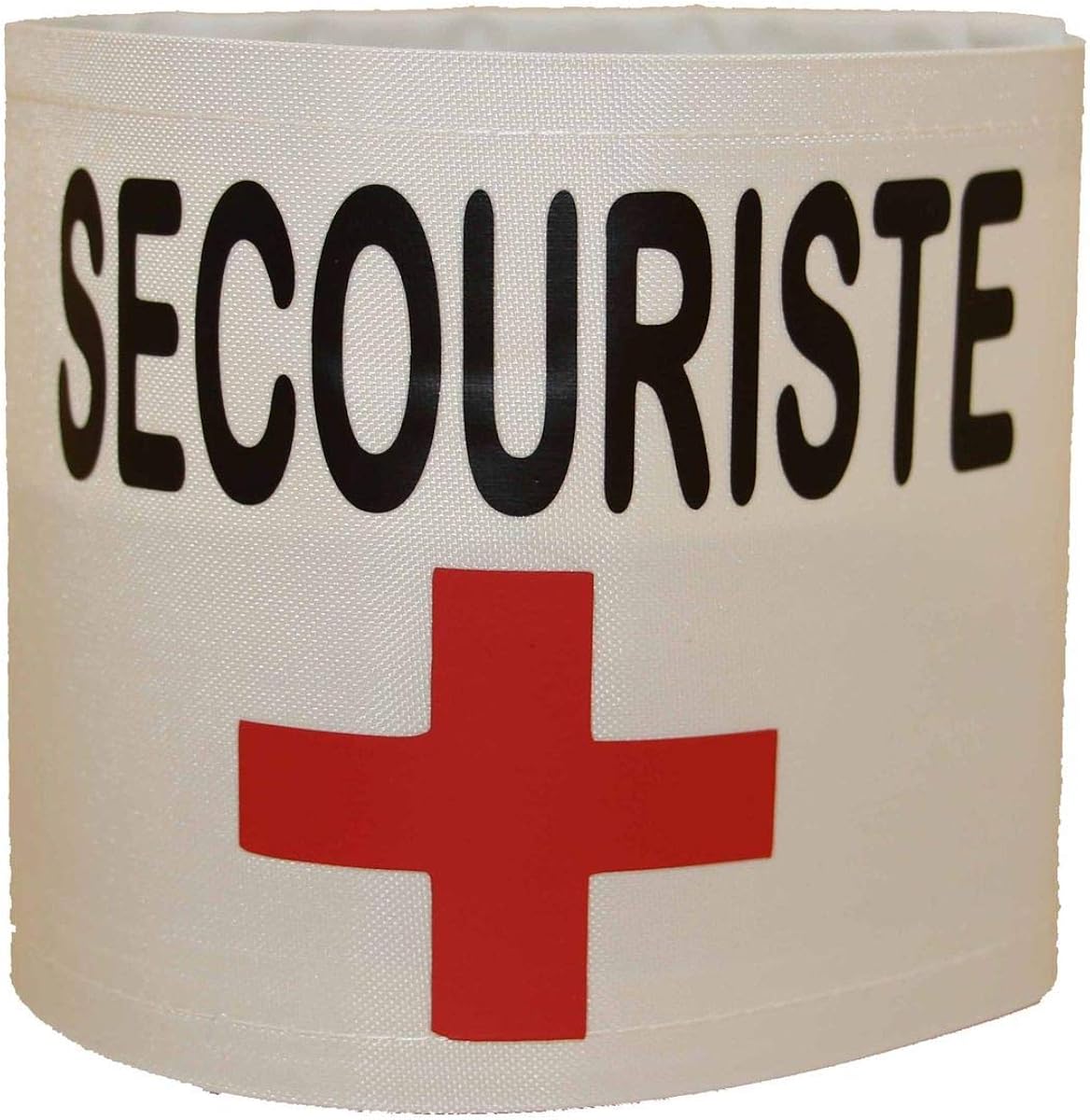 Brassard De Sécurité Rouge YOKO – EPI Ajustable Velcro, 10 Cm De Large – Signalisation Chantier, événements