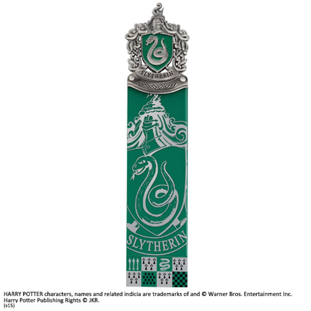 The Noble Collection Harry Potter Slytherin Crest Bookmark Buy Online