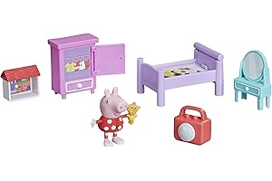 Peppa Pig Peppa's Adventures Bedtime with Peppa Accessory Set Preschool Toy, Figure and 5 Accessories, for Ages 3 and up