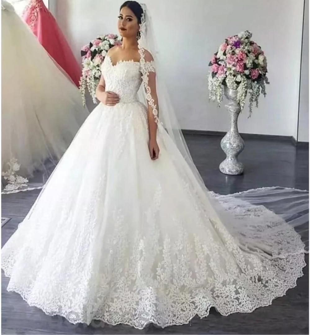 off the shoulder wedding dresses 2019
