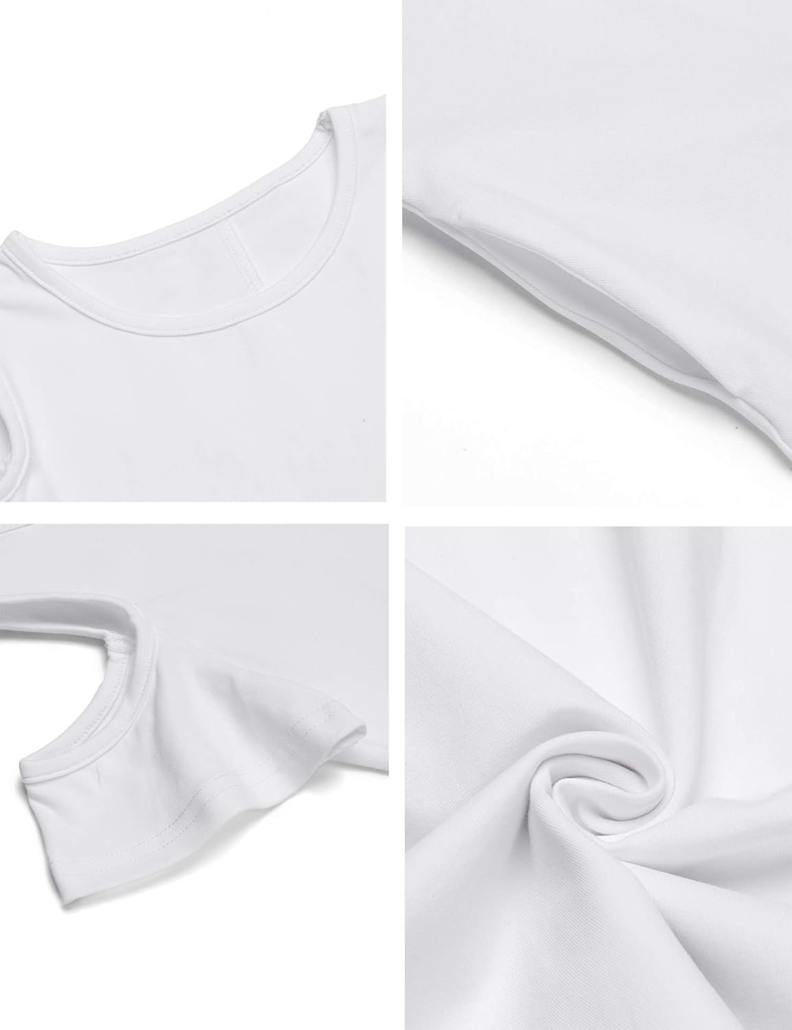 Arshiner Girls Summer Dress Short Sleeve Cold Shoulder Solid Color Swing Casual Dresses with Pockets: Clothing