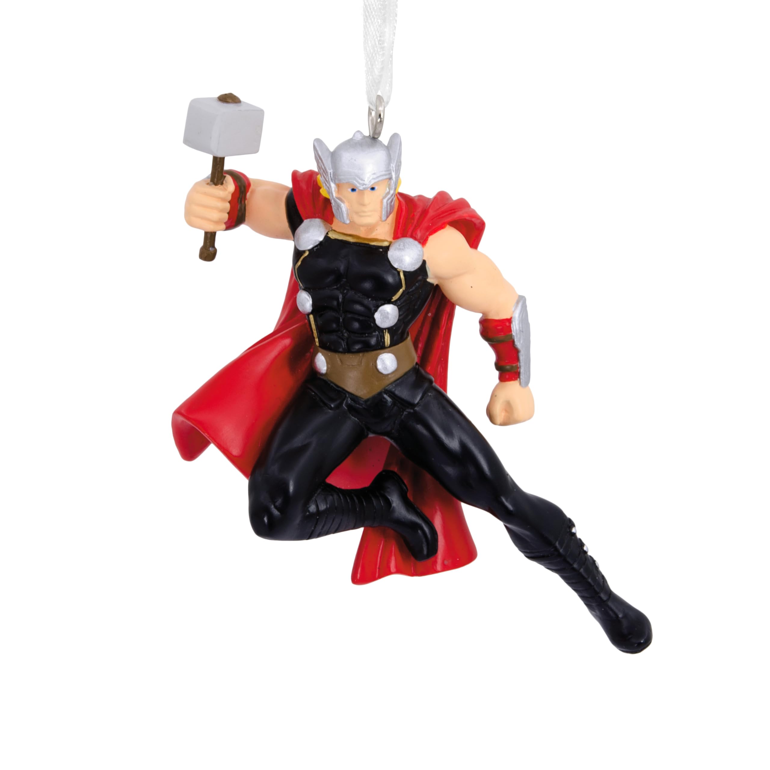 Hallmark Thor Ornament, MARVEL Tree Decoration, Disney Hanging Ornament, Christmas Hanging Ornament, Gifts for Christmas, Superhero, Comic Books