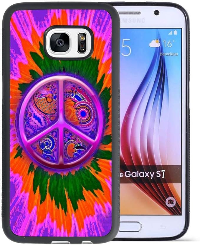 Amazon Samsung Galaxy S7 電話ケース 絞り染め ピースエイリアン 絵文字 傷防止 耐衝撃 ポリカーボネートとtpuケース Samsung Galaxy S7用 ケース カバー 通販