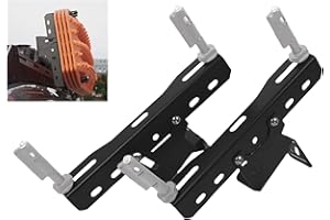 Recovery Boards Mounting Brackets 2.5mm Steel Holding Side Mounting Universal Brackets for Traction Boards Roof Rack Mount