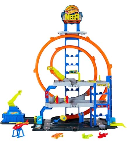 Amazon.com: Hot Wheels Color Shifters Sharkport Showdown Playset