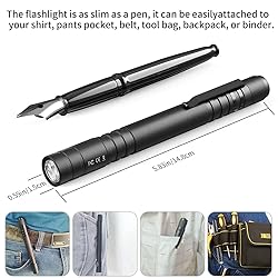ELFGO LED Pen Light, Zoomable Penlight