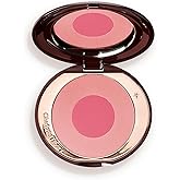Charlotte Tilbury Cheek to Chic Powder Blush - Two-Tone Cheek Makeup with a Radiant, Luminous Finish - Buildable Color that Smooths, Buffs & Blends for a Light Reflecting Glow