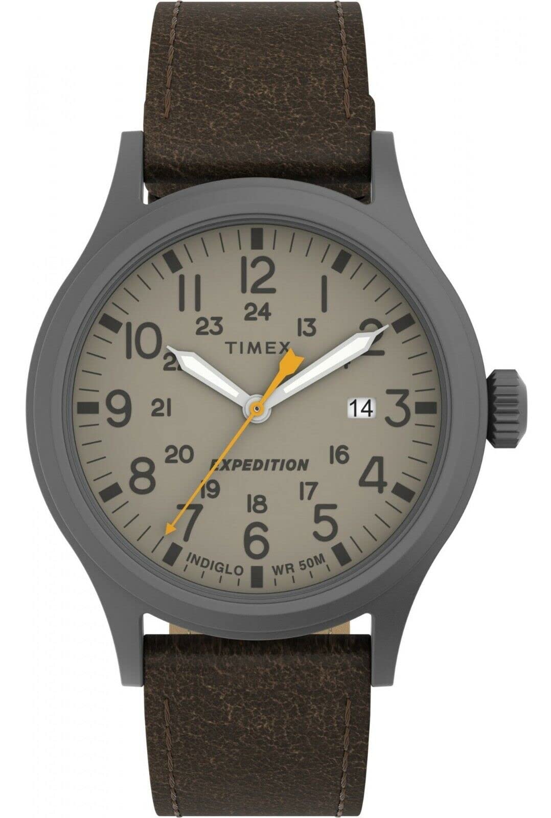 Timex Expedition Scout Men's 40mm Leather Strap Watch TW4B23100