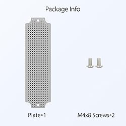 LeMotech Mounting Plate for Junction Box, ABS