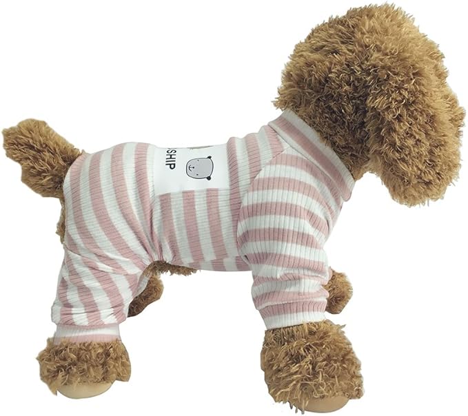 BONDOGLAND Dog PJS Clothes for Small Dogs Girl Puppy