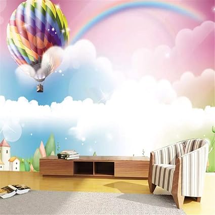 Pbldb Carta Da Parati 3d Cartoon Palloncino Arcobaleno