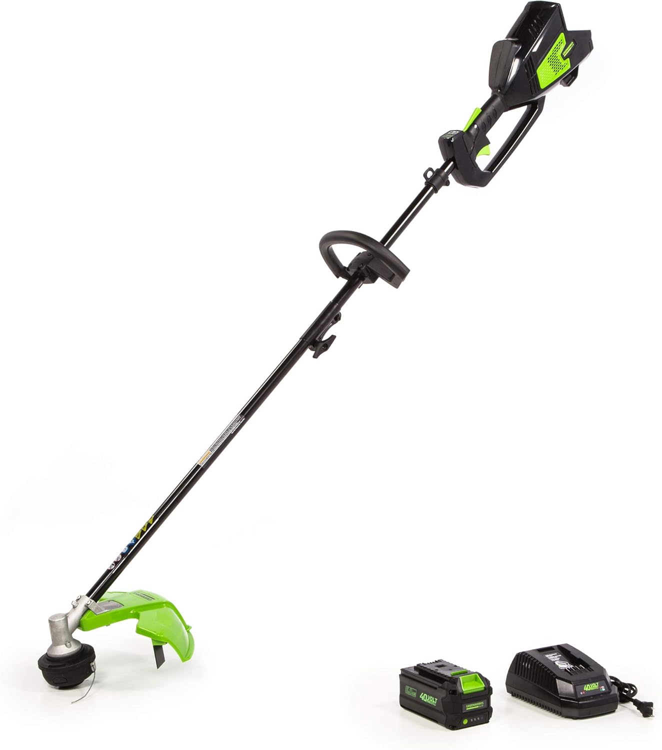 Greenworks 14-Inch 40V (Attachment Capable) String Trimmer, 6.0Ah Battery and Charger Included ST-140-A : Garden & Outdoor