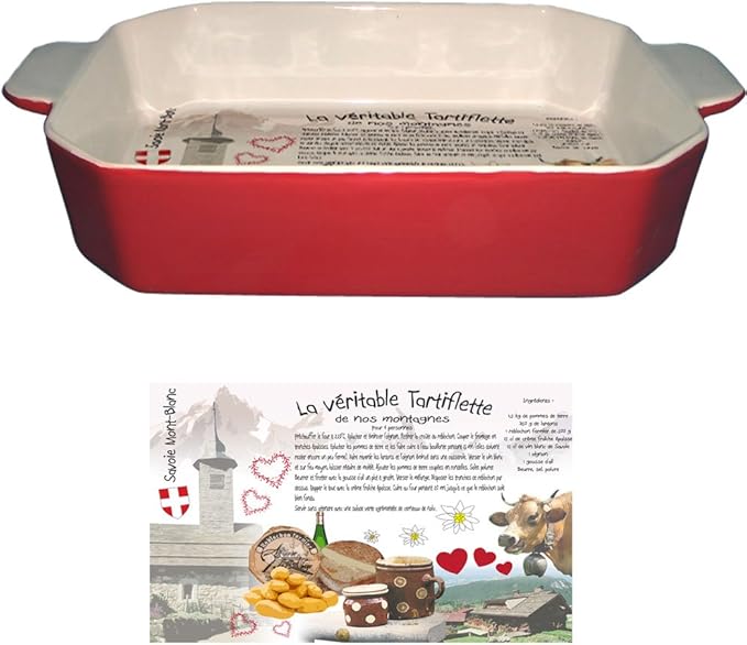 Nekoagogo Ceramic Tartiflette Dish Instructions May Not Be In