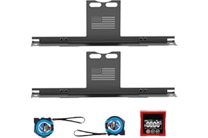 Surfcabin Wheel Alignment Tool – Toe Alignment Plates with Digital Angle Finder, Heightened Design, 2 Imperial Tape Measures, Fits Most Cars, Trucks, and SUVs