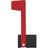 Ozland Professional Multi-Directional Mailbox Flag, Galvanized Steel Mailbox Replacement Flag Kit, Tool Free Installation, for Wall-Mount and Post-Mount Mailboxes (Heavy Duty Metal Material)