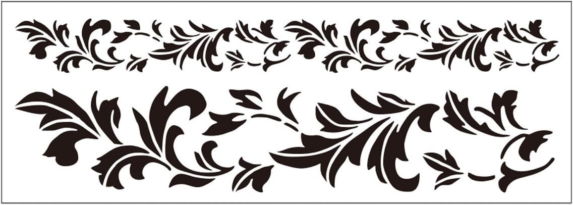 Amazon Pm 5767 ステンシルシート エレガントリーフ 図案 トールペイント 材料 トールペイント 通販