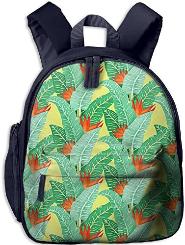 Blue Hope Flowers Gift Trendy Bookbag Backpack Student Backpack
