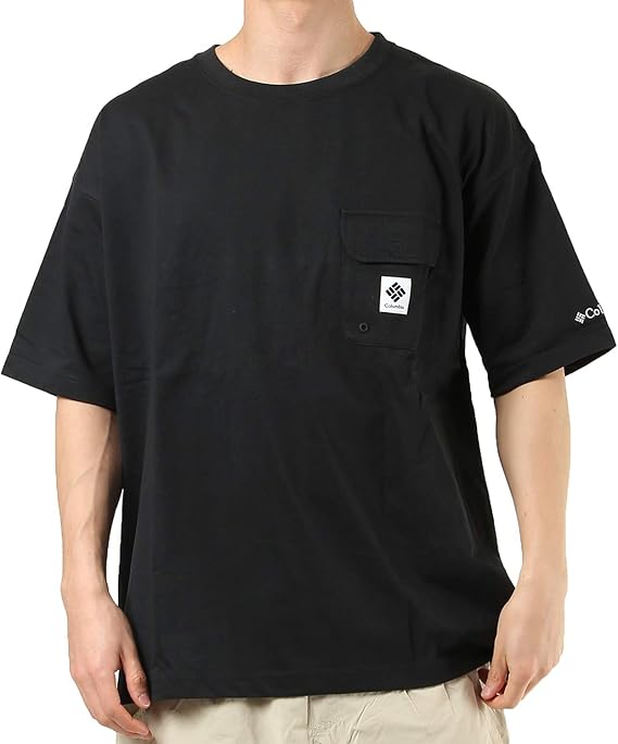 Amazon Columbia コロンビア メンズ 半袖 Tシャツ Imperial Park Pocket Tee インペリアルパークポケット Tシャツ Pm0144 010blk Xl Tシャツ カットソー 通販