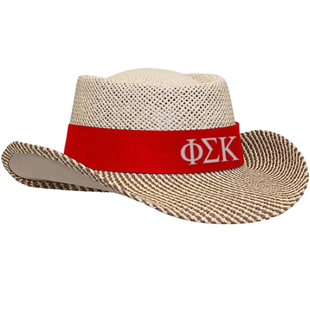 college straw hats